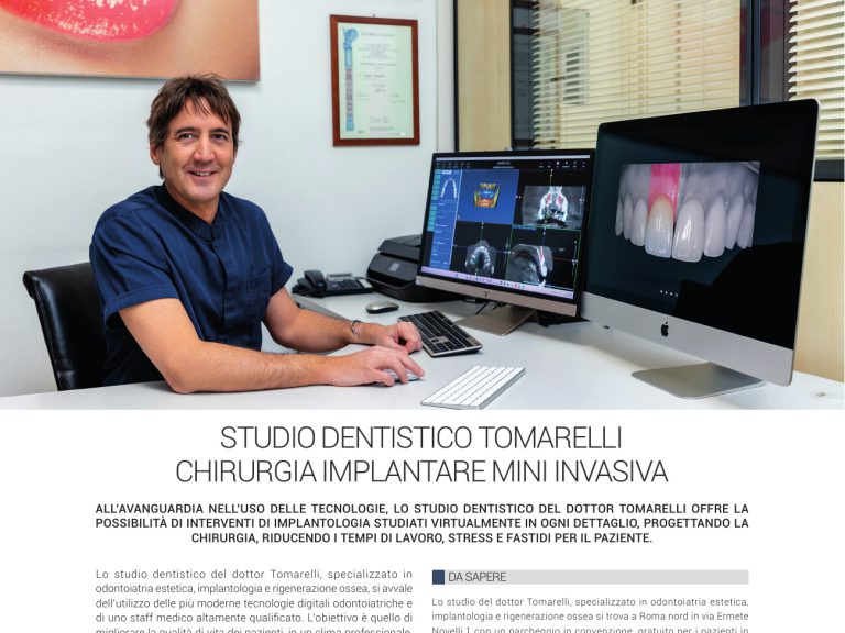 Be Different Magazine: Apr-Mag – Chirurgia implantare mini invasiva