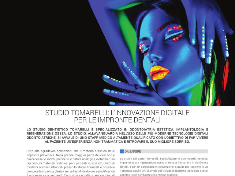 Be Different Magazine: Innovazione digitale (impronte dentali)